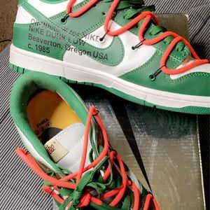 Off White Women Jordan Nike Low Dunks Size 9